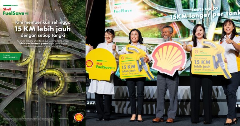 Shell Malaysia lancar Shell FuelSave95 baharu, ternyata mampu pergi lebih jauh