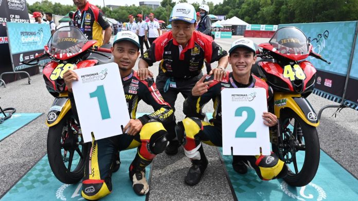 Siapa johan pusingan kesepuluh Kejuaraan PETRONAS Malaysian Cub Prix?