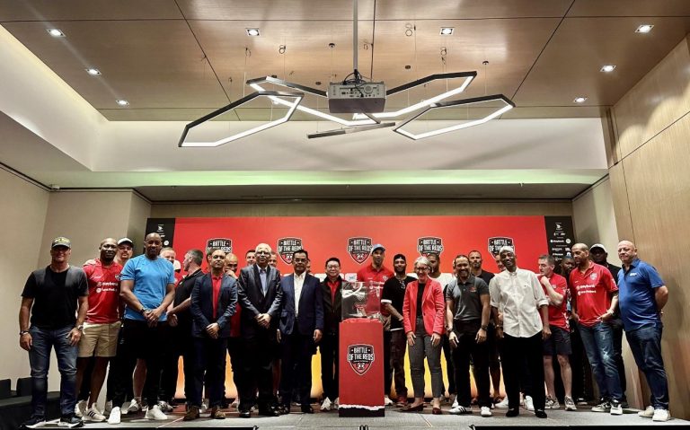 Allstar Sports unveils ‘Battle of The Reds’ players line-up and championship trophy